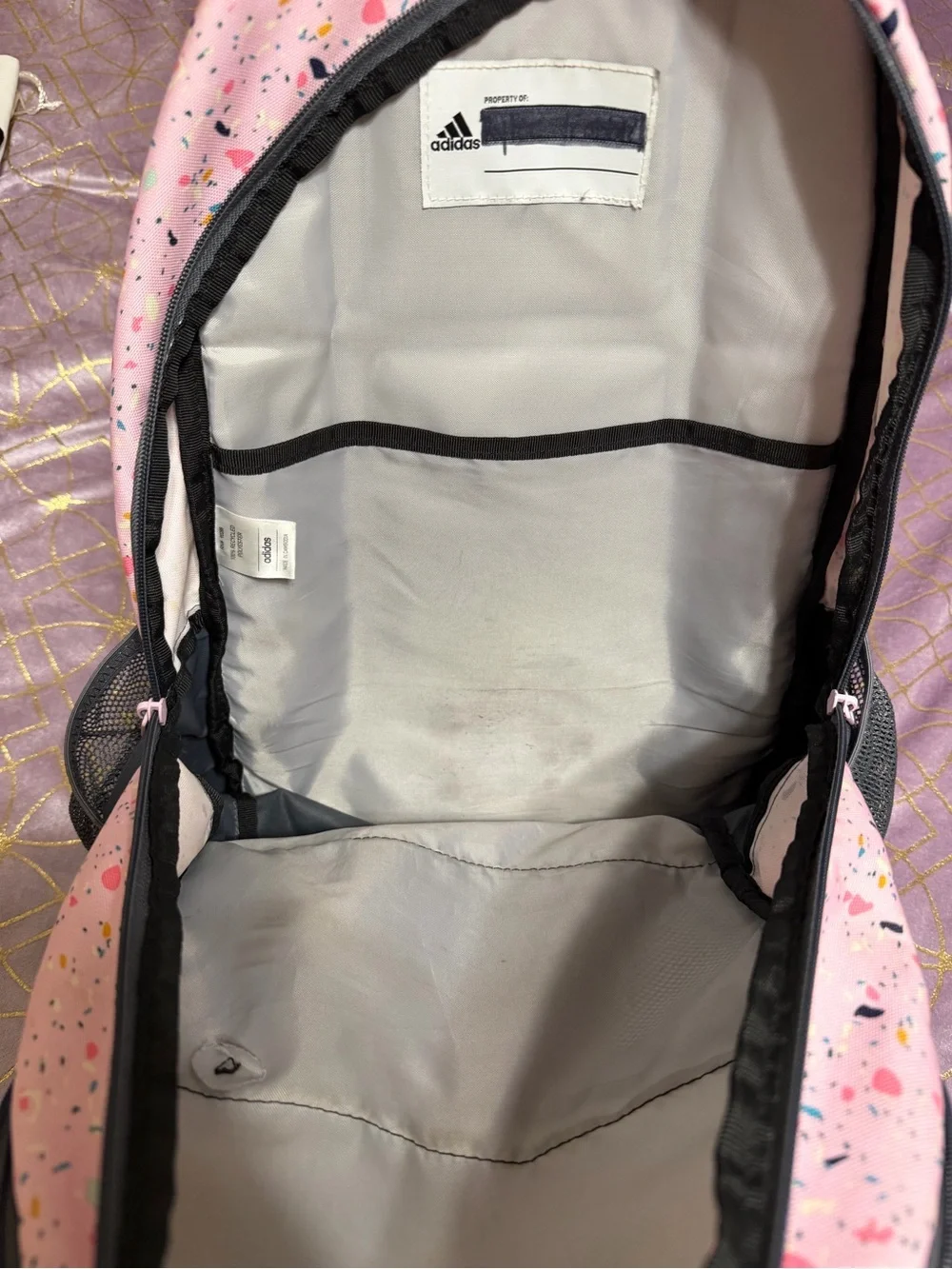 💥 WOMENS Adidas Pink Confetti Backpack